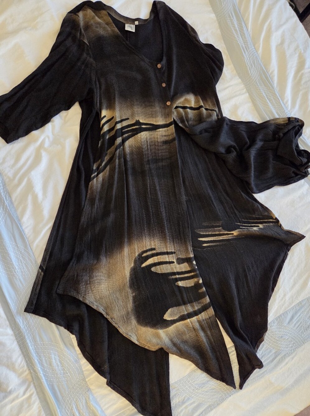 Flowing Two-piece Vintage Festival/Artistic Wear - Picture 6 of 6